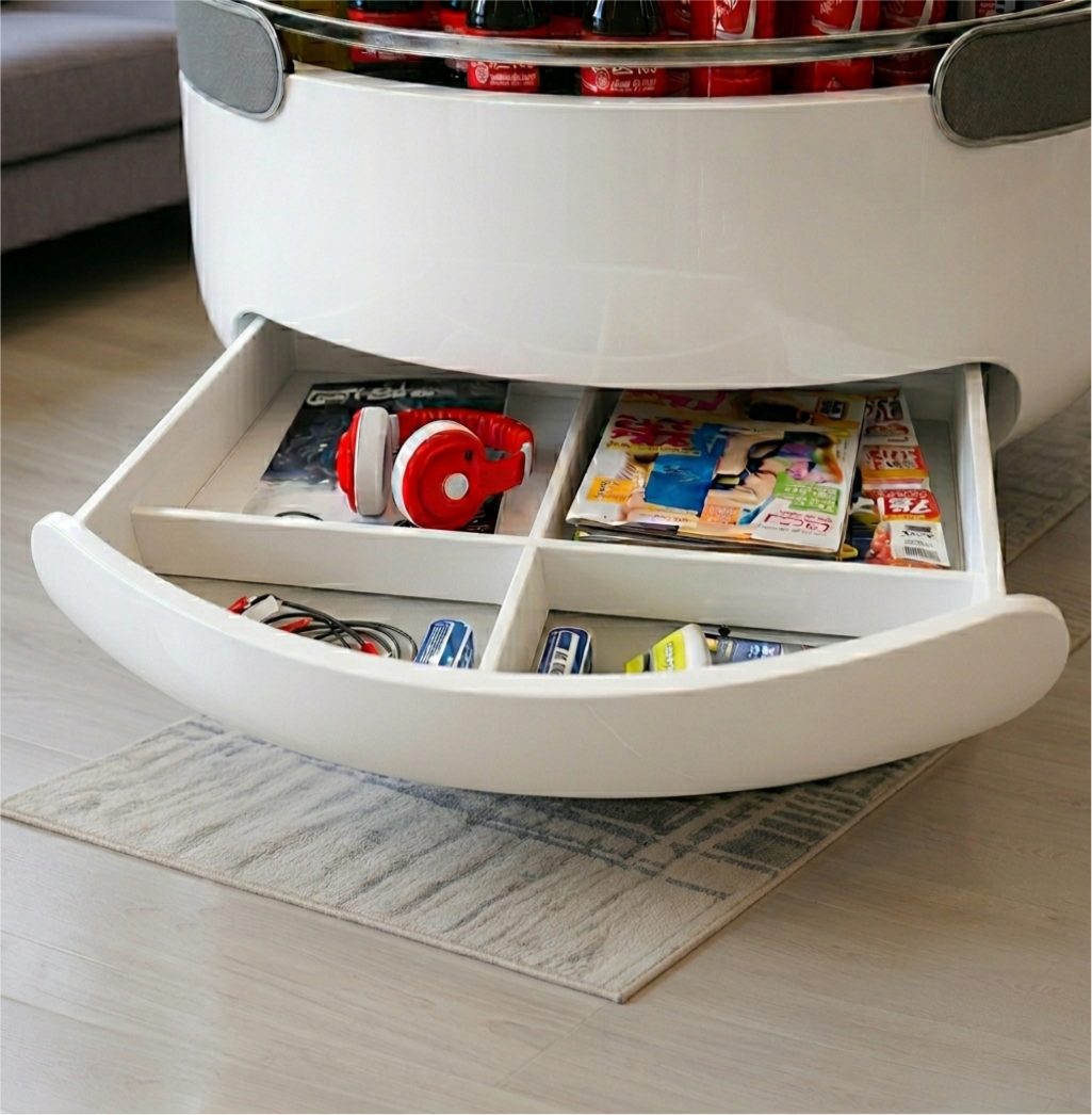 ORBA Pro | The All-in-One Smart Living Table —  Built-in Cooler, Wireless Charging & Ambient LED